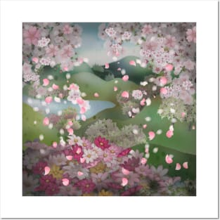 fairyland fantasy landscape Posters and Art